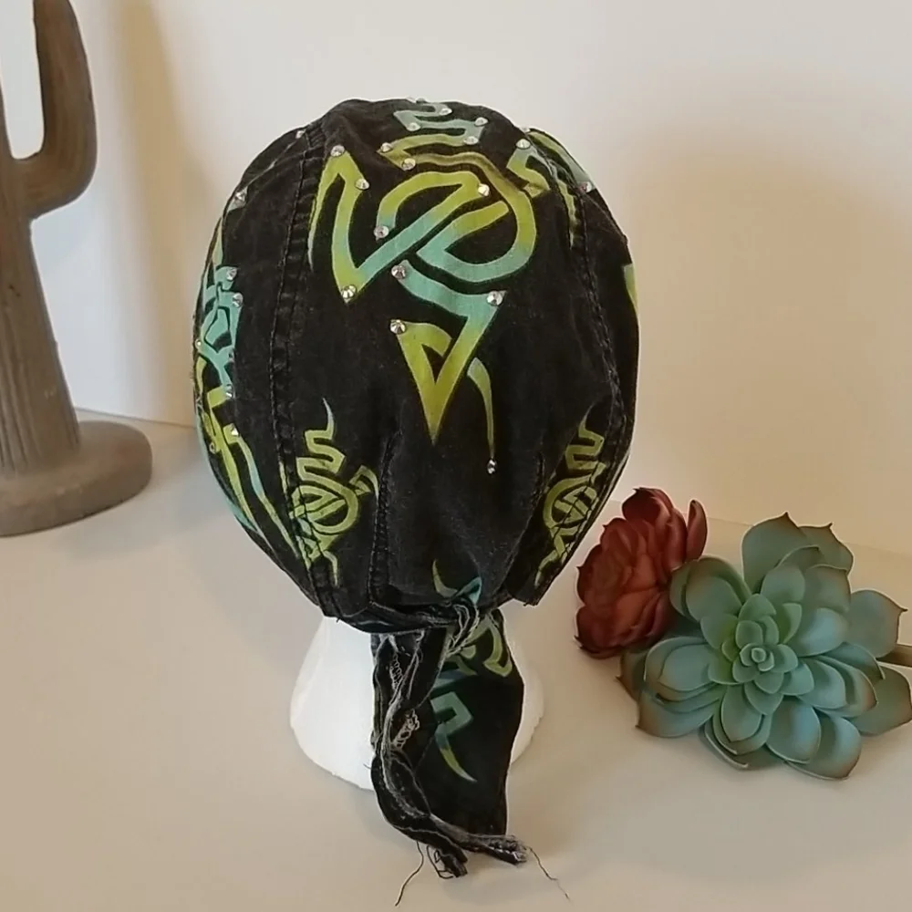 Bundle of Biker Head Bands Do Rags Motorcycle Head Gear